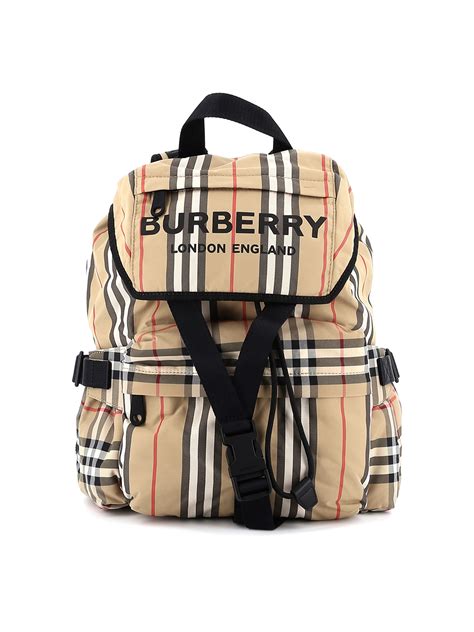 burberry iconic print|Burberry print nylon backpacks.